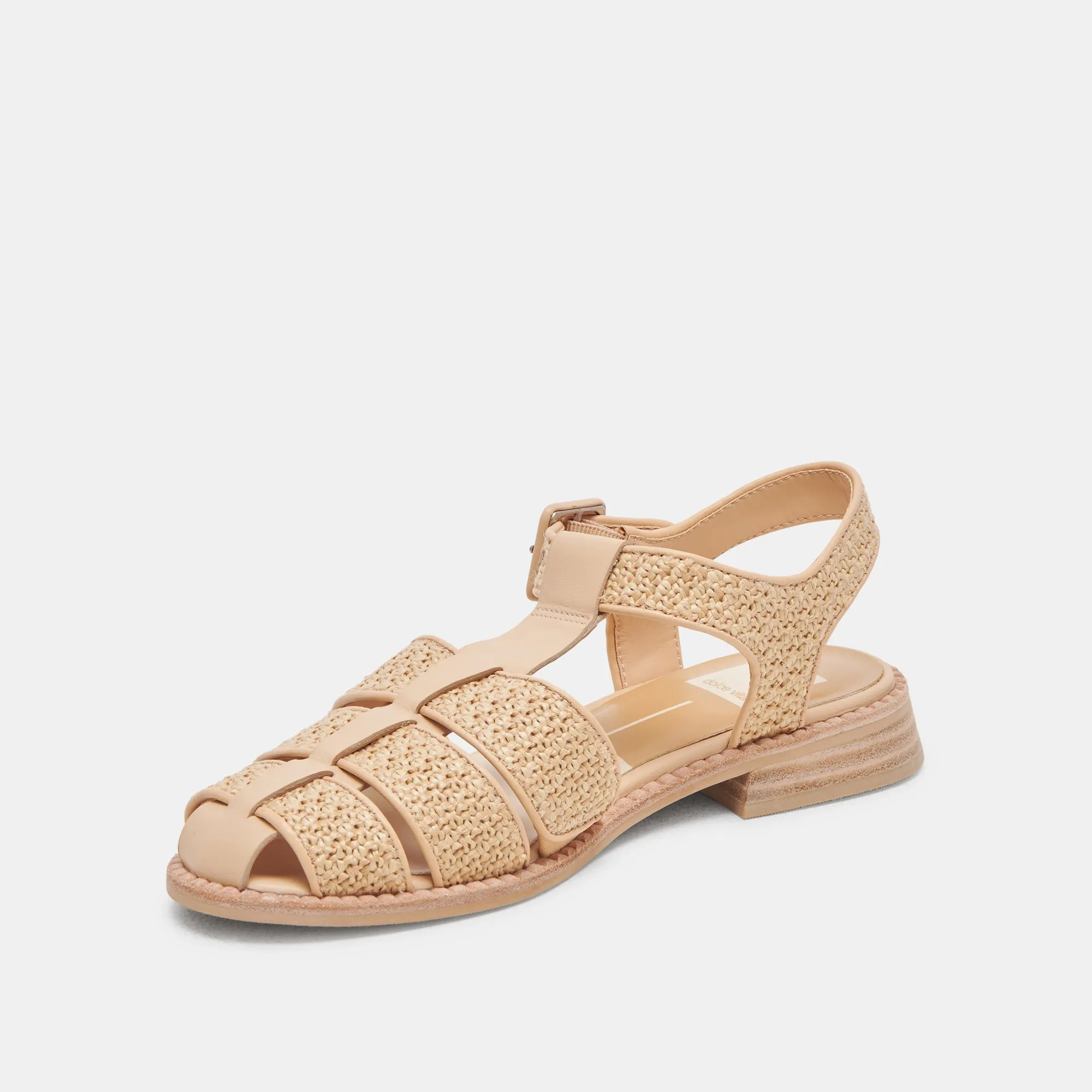 HOLIS SANDALETTEN LT NATUR RAFFIA