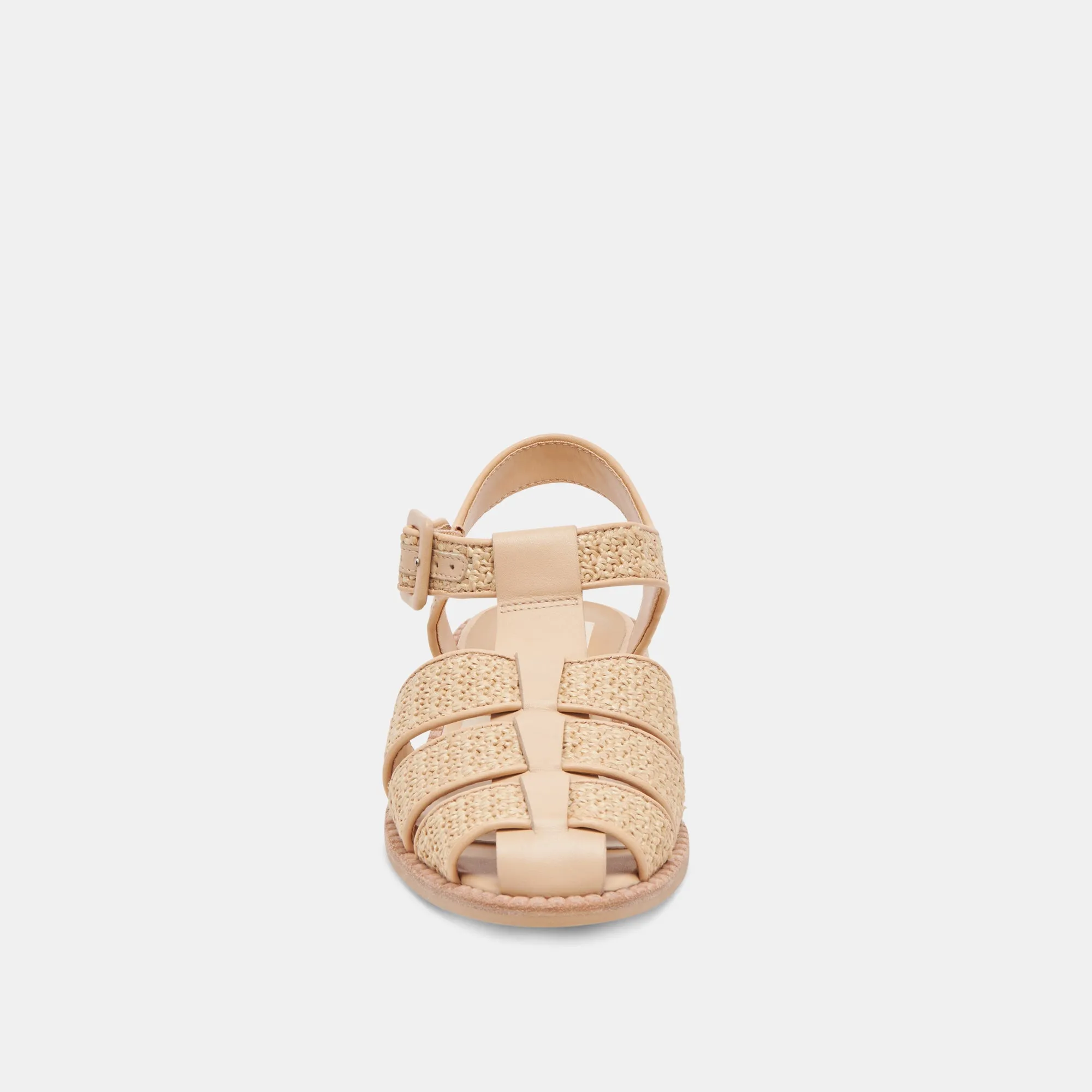HOLIS SANDALETTEN LT NATUR RAFFIA