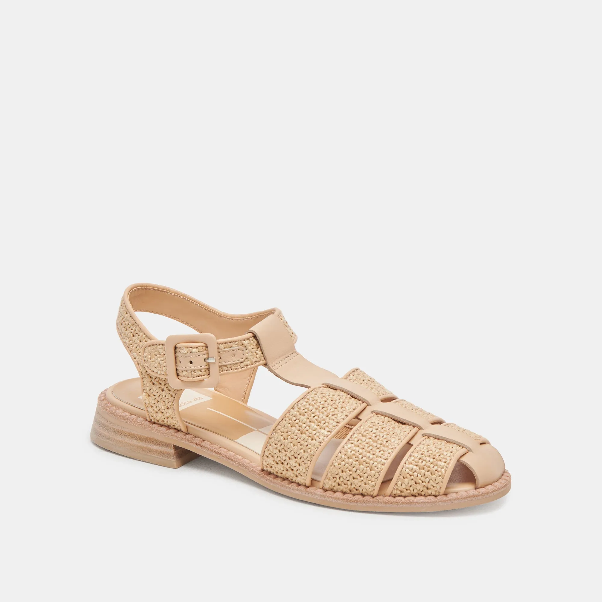 HOLIS SANDALETTEN LT NATUR RAFFIA