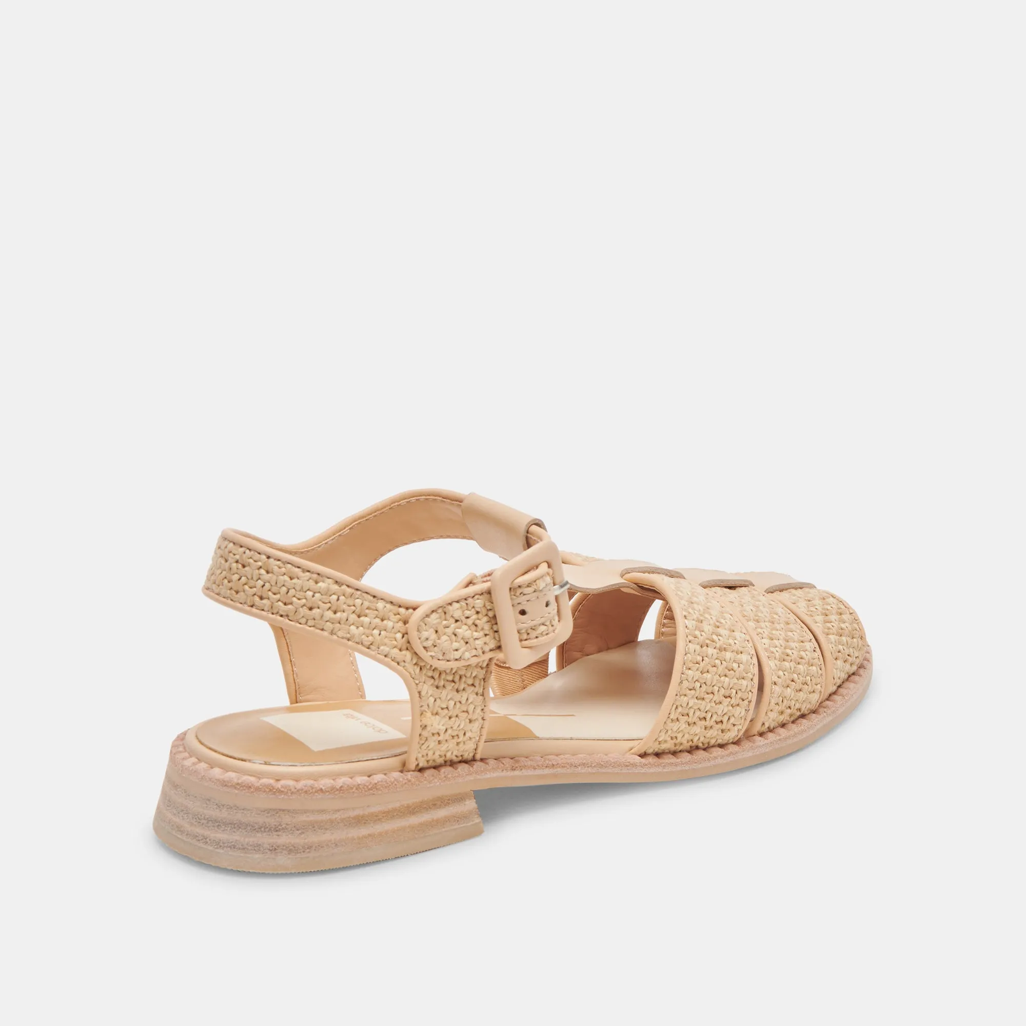 HOLIS SANDALETTEN LT NATUR RAFFIA