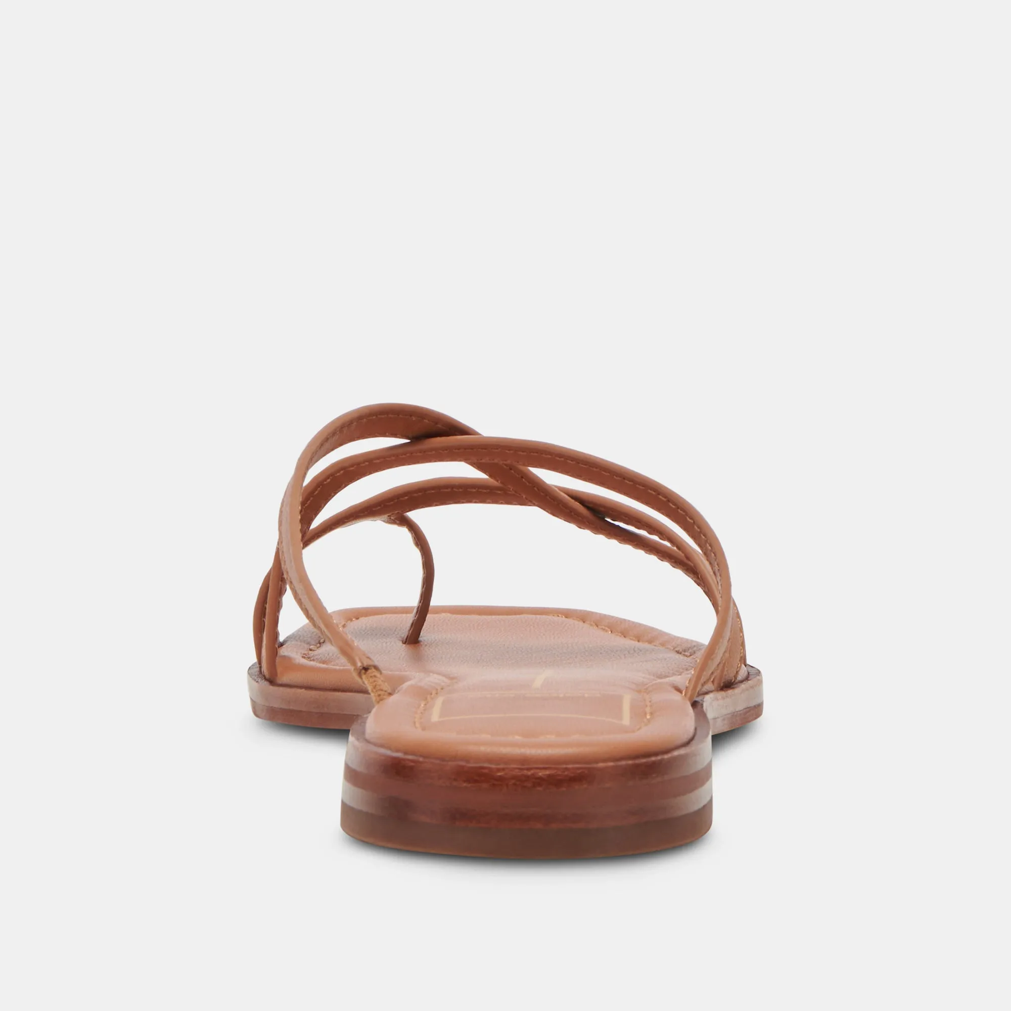 INDIGO SANDALETTEN BRAUNES LEDER