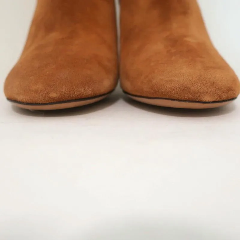 Isabel Marant Stiefeletten Lystal Cognac Wildleder Größe 37 High Heel NEU