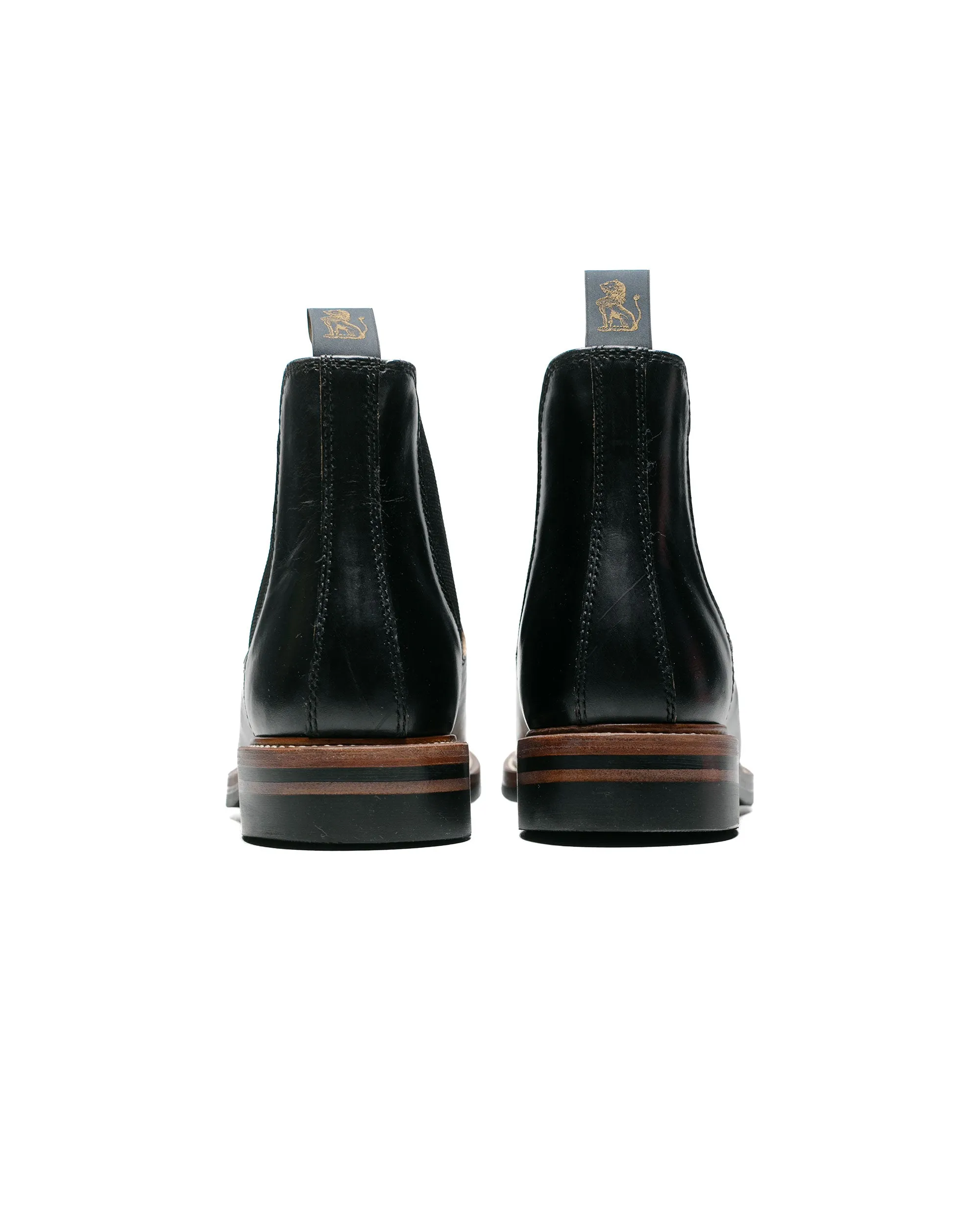 John Lofgren Bootmaker Chelsea Stiefel Horween CXL Schwarz