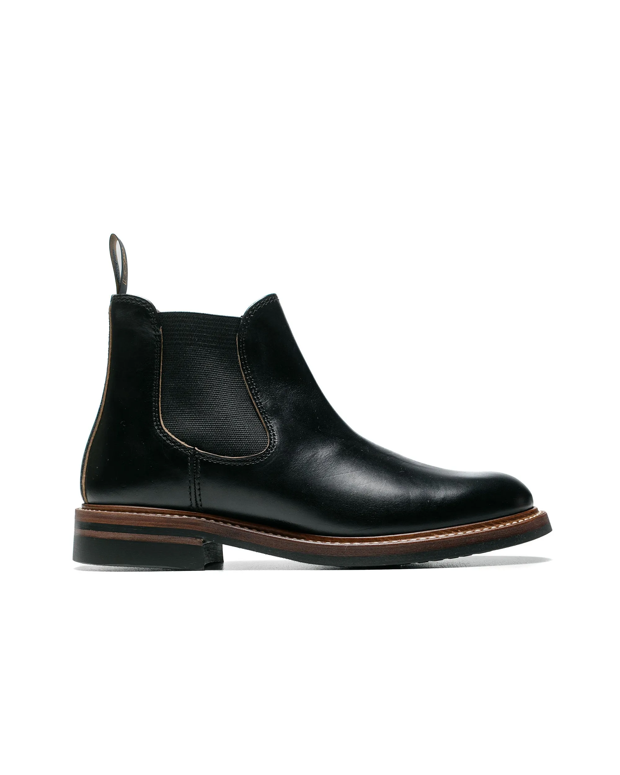 John Lofgren Bootmaker Chelsea Stiefel Horween CXL Schwarz