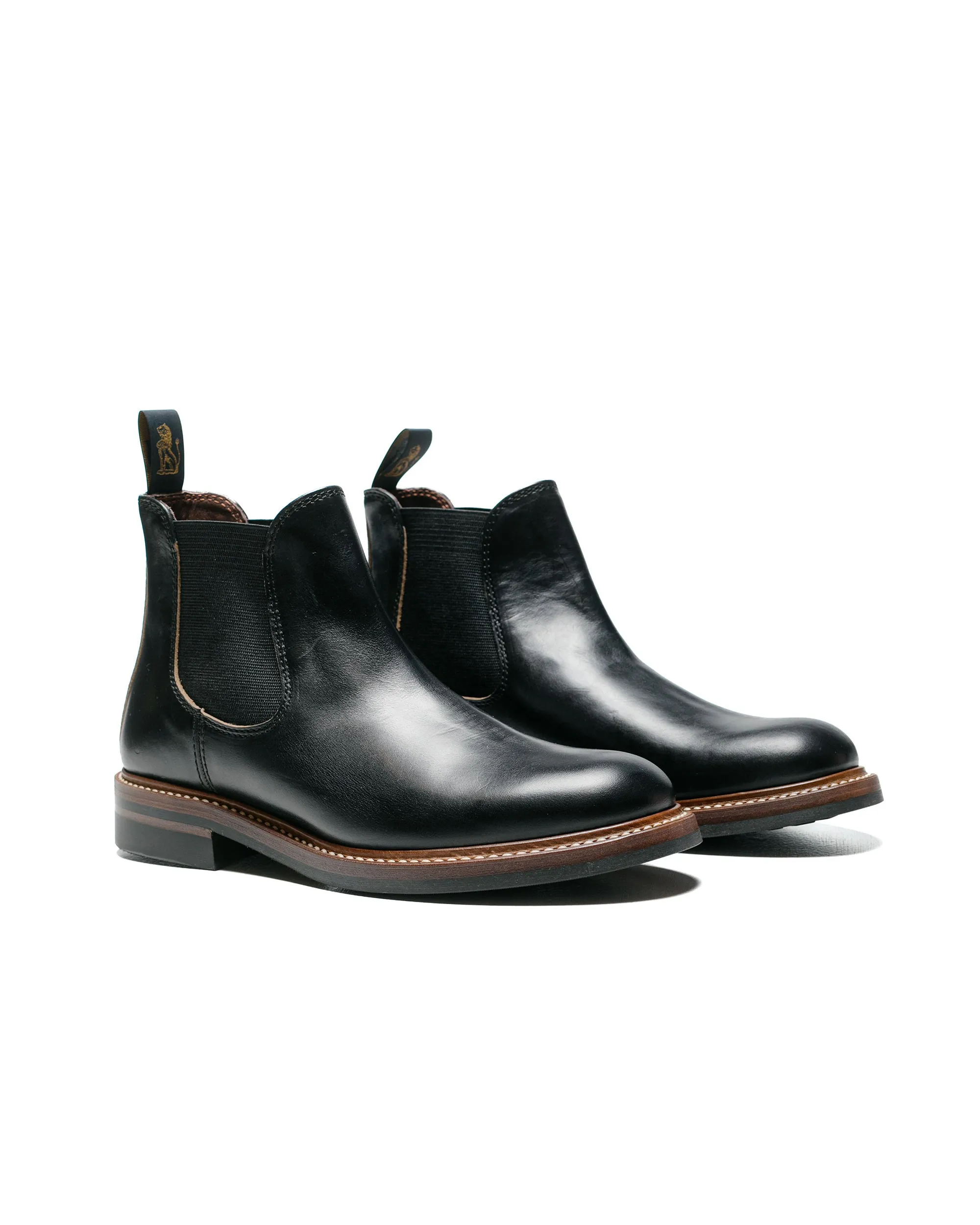 John Lofgren Bootmaker Chelsea Stiefel Horween CXL Schwarz