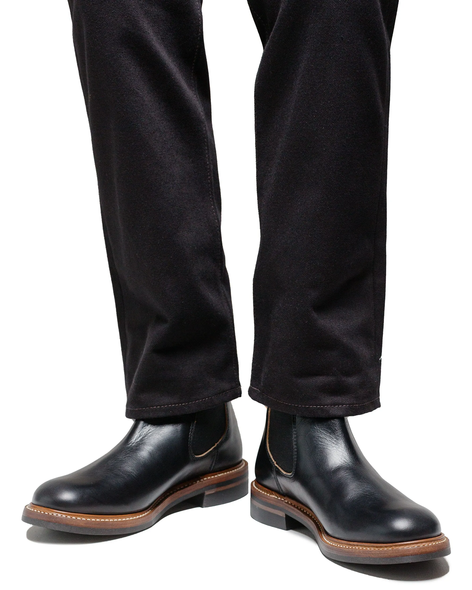 John Lofgren Bootmaker Chelsea Stiefel Horween CXL Schwarz