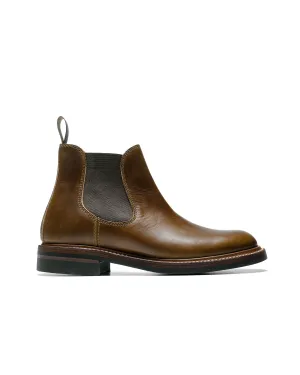 John Lofgren Bootmaker Chelsea Stiefel Horween CXL Dunkeloliv
