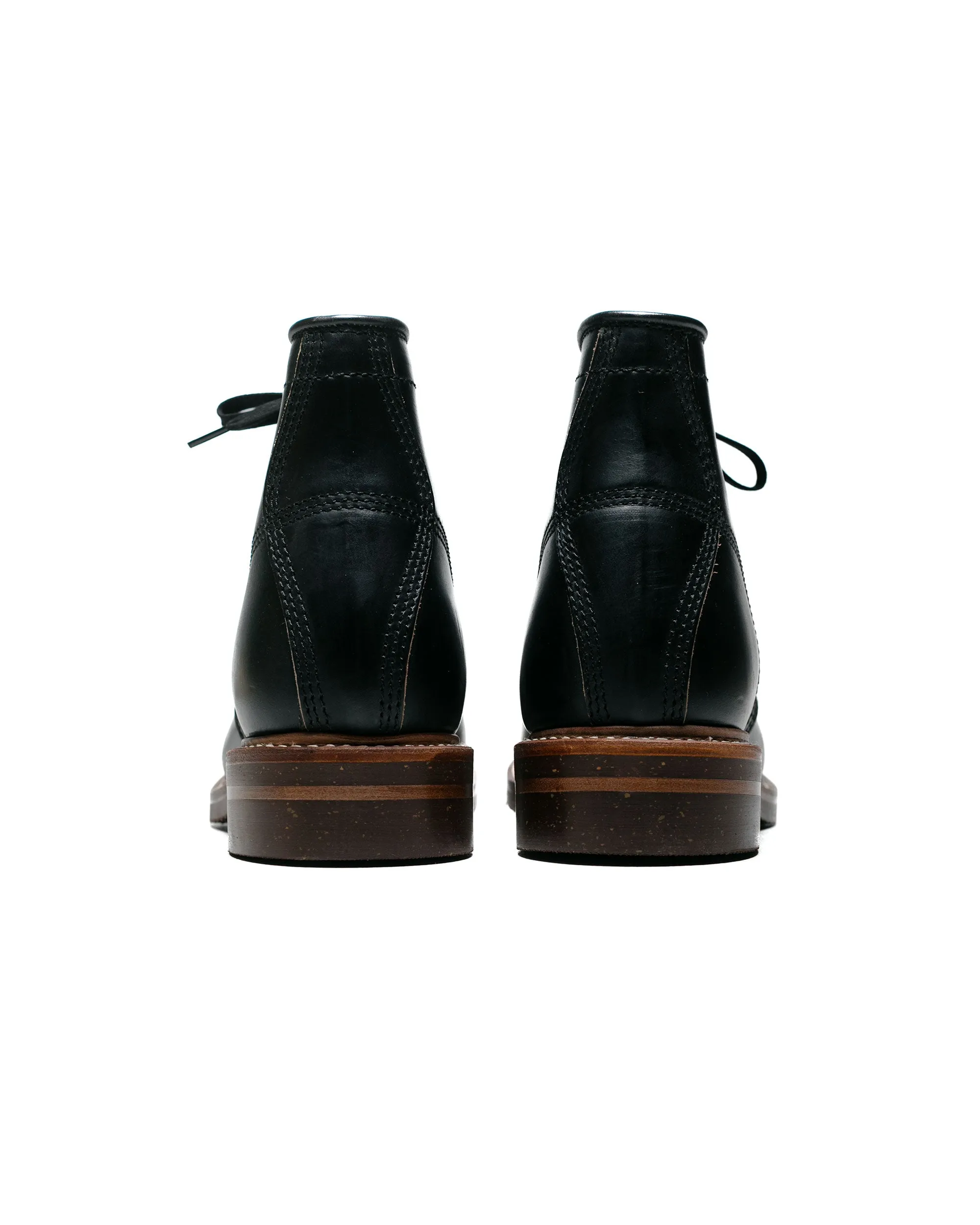 John Lofgren Bootmaker Kampfstiefel Horween Leder CXL Schwarz