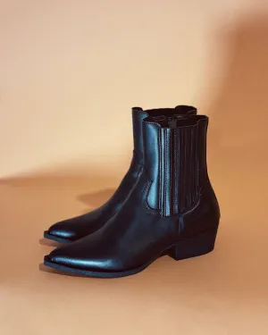 Jolene Western-Stiefel in Schwarz von Bhava