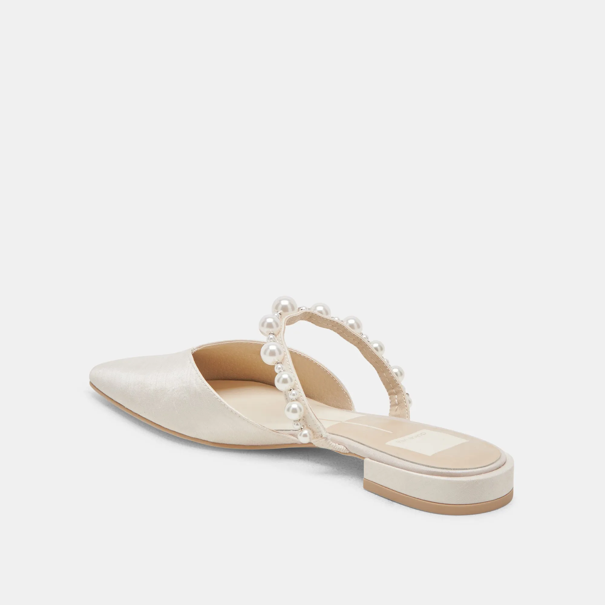 KANIKA PEARL WEITE FLATS VANILLA PERLEN