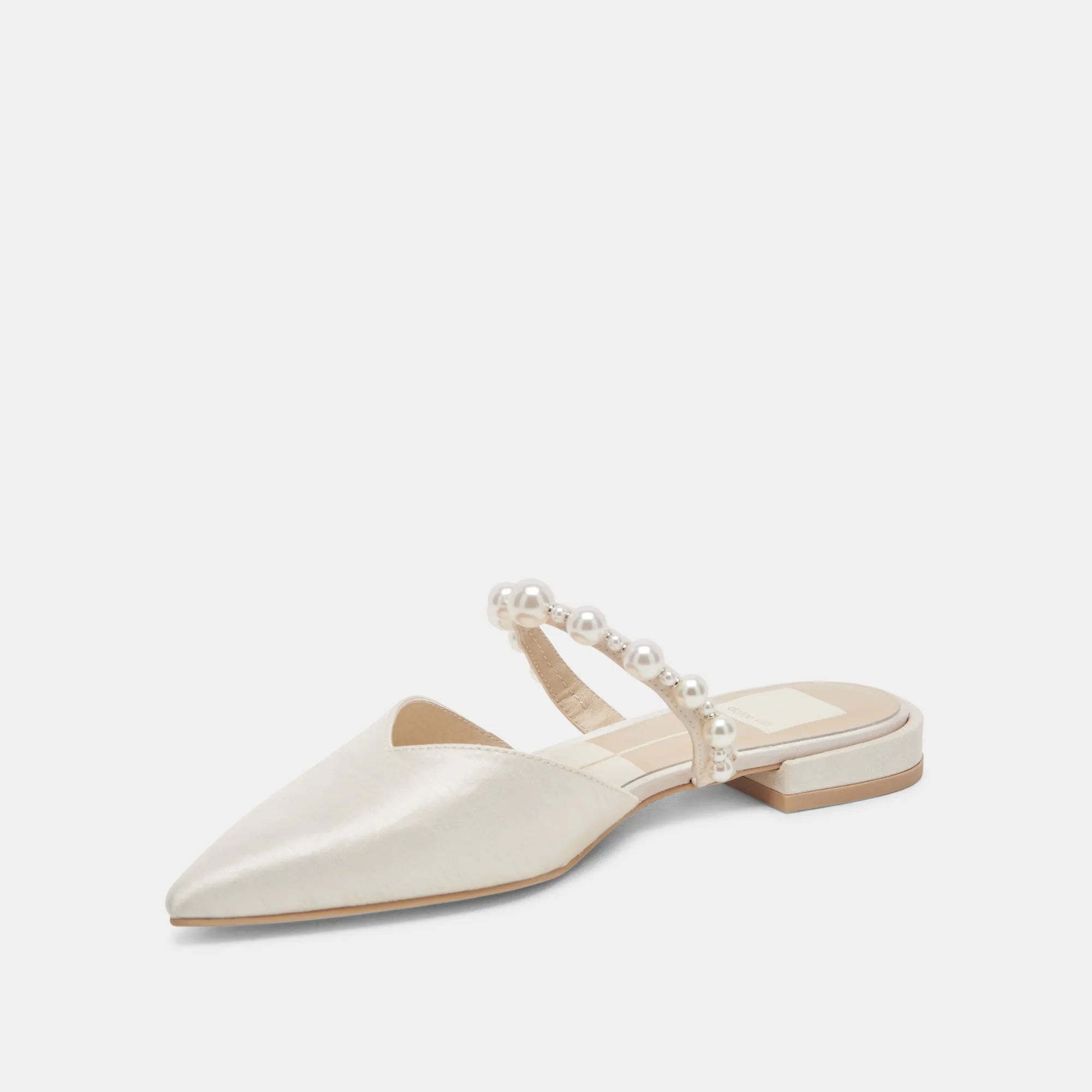 KANIKA PEARL WEITE FLATS VANILLA PERLEN