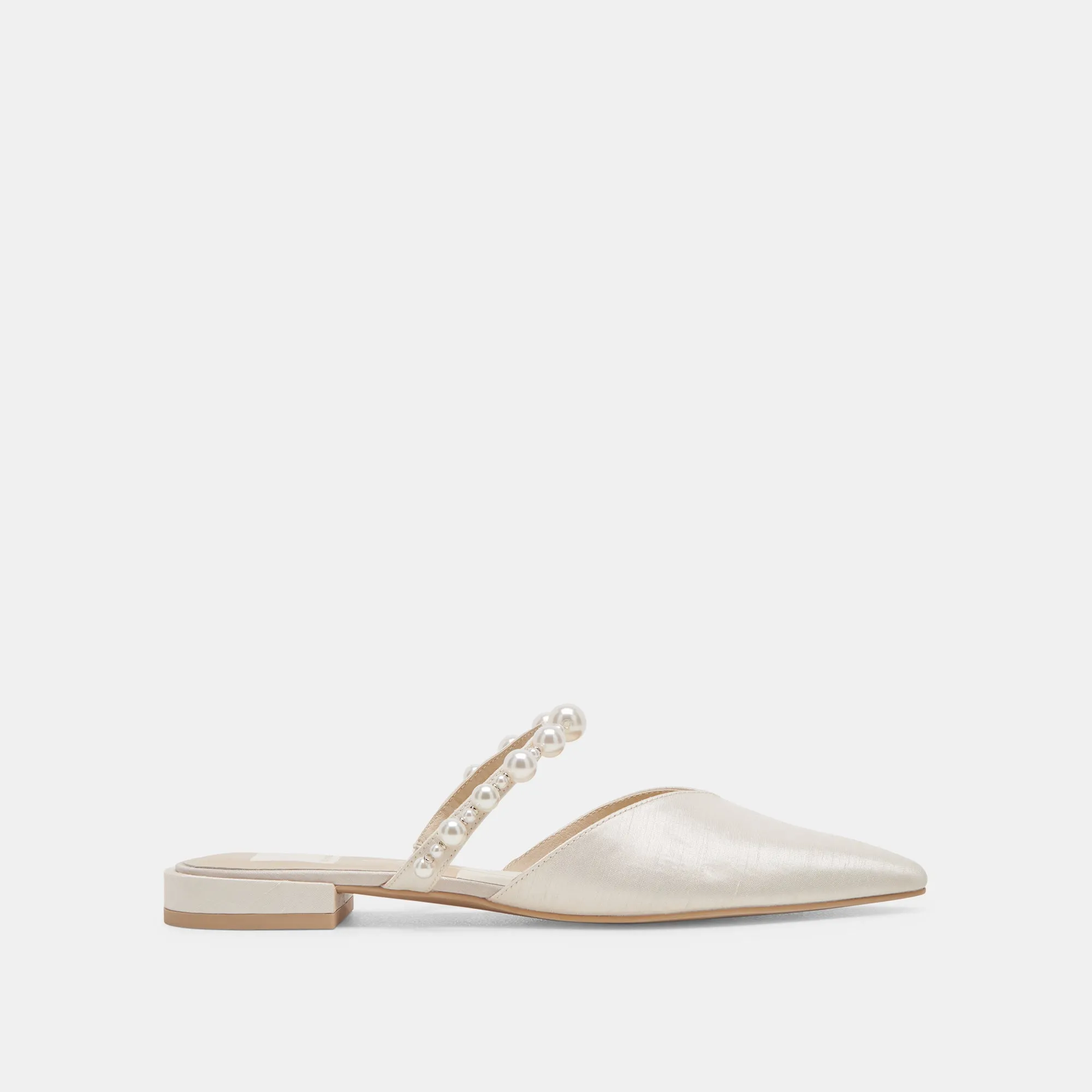 KANIKA PEARL WEITE FLATS VANILLA PERLEN