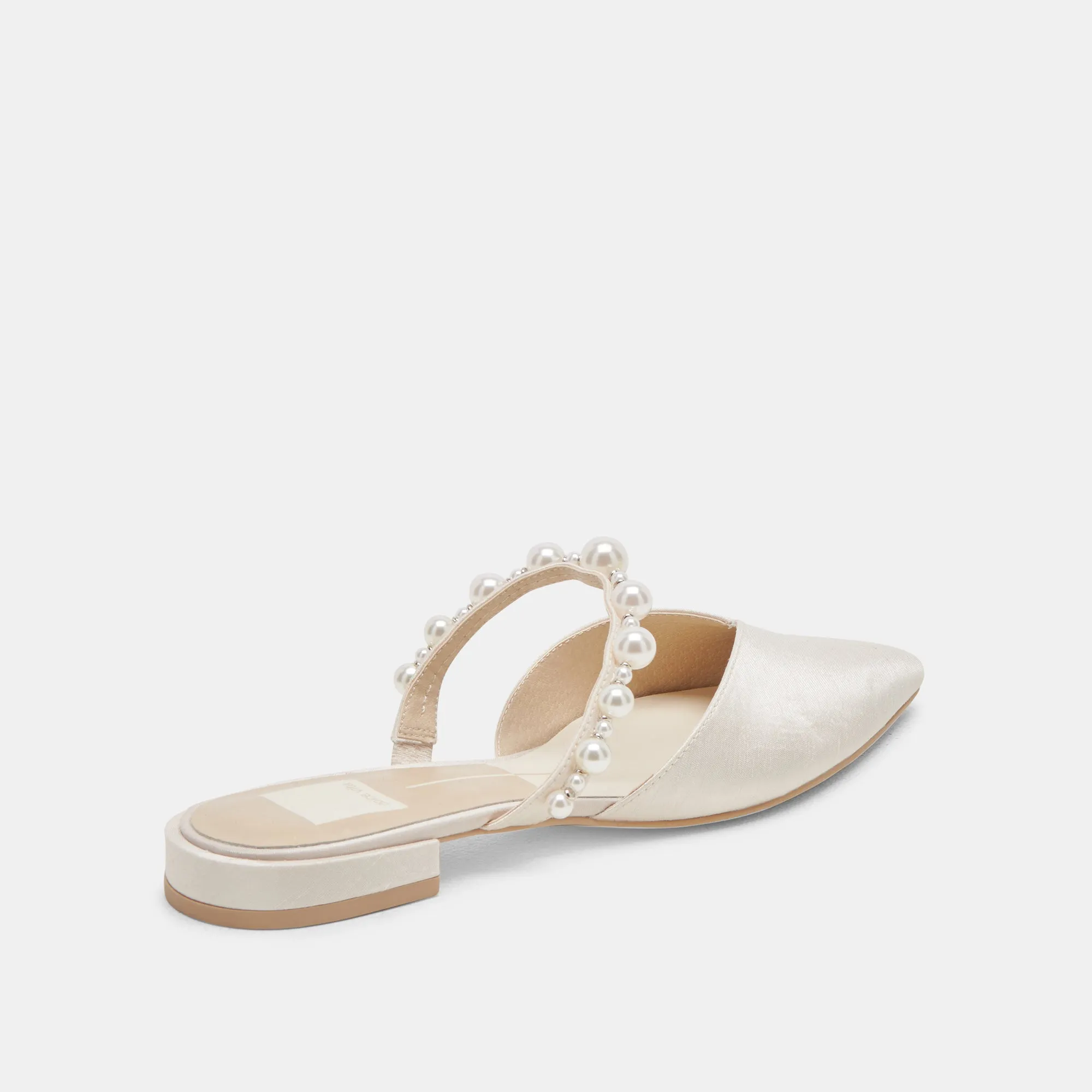 KANIKA PEARL WEITE FLATS VANILLA PERLEN