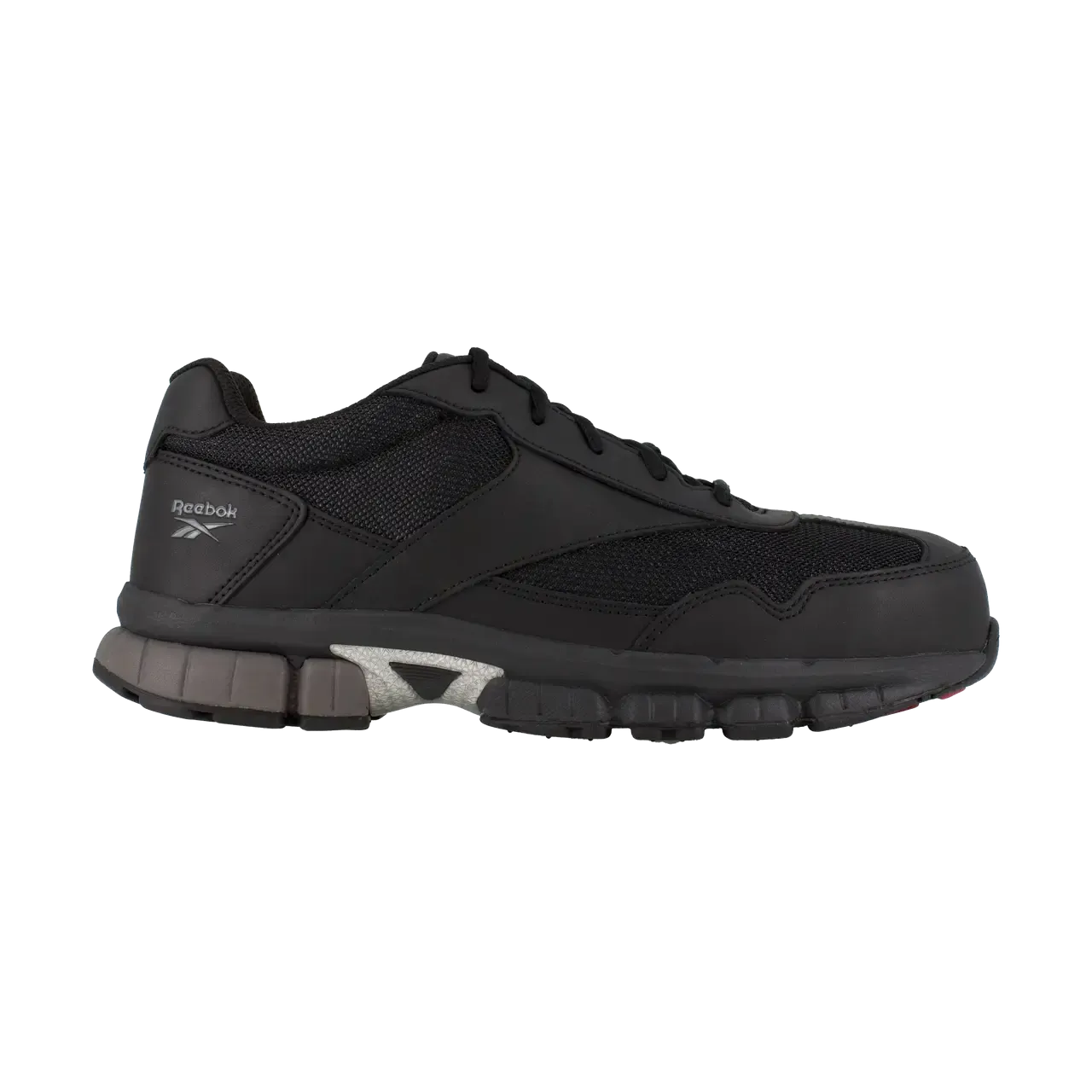 Ketia Composite-Zehen Sport-Arbeitsschuh Schwarz