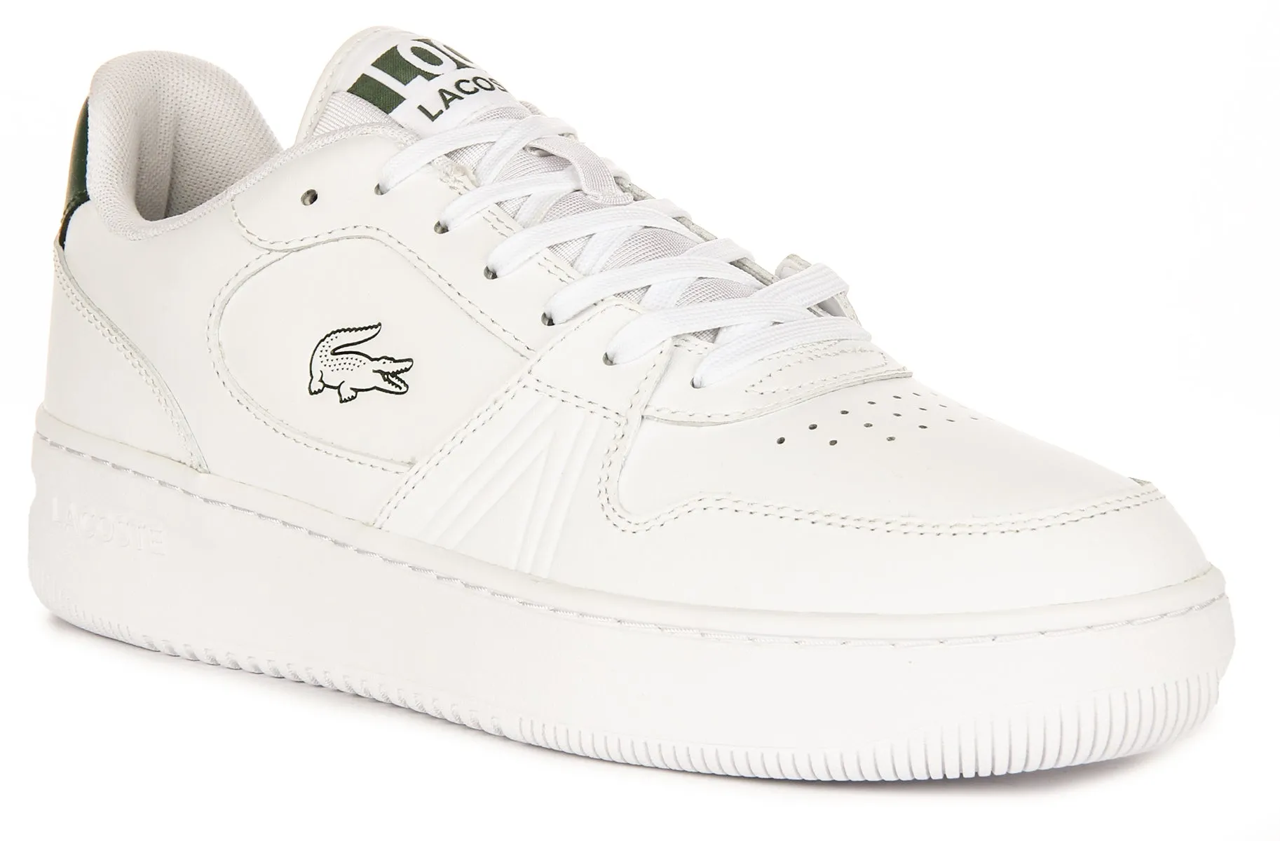 Lacoste L001 Set 224 In Weiß Grün Für Damen Schuhe Lacoste