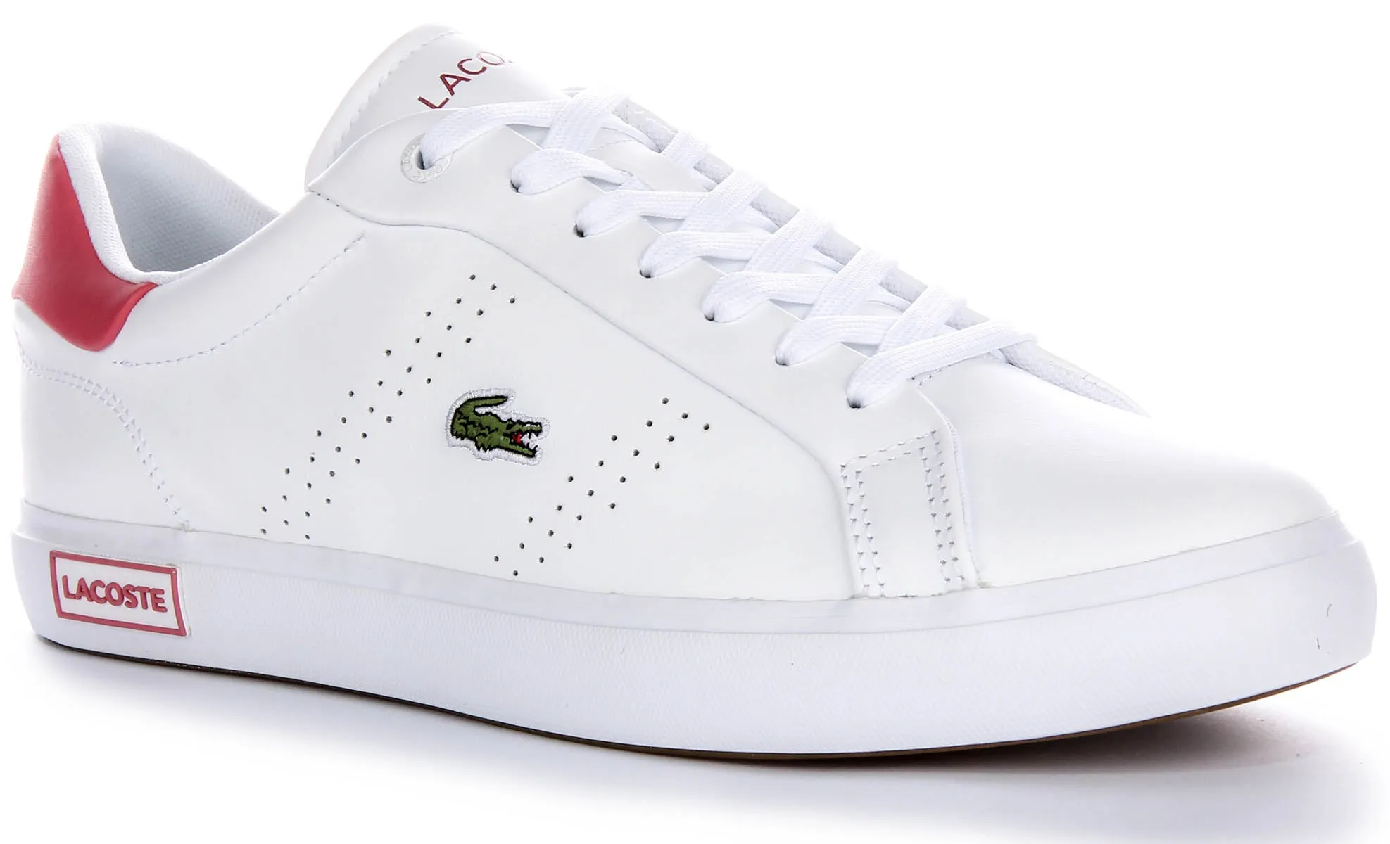 Lacoste Powercourt 2.0 In Weiß Rosa Für Damen Schuhe Lacoste