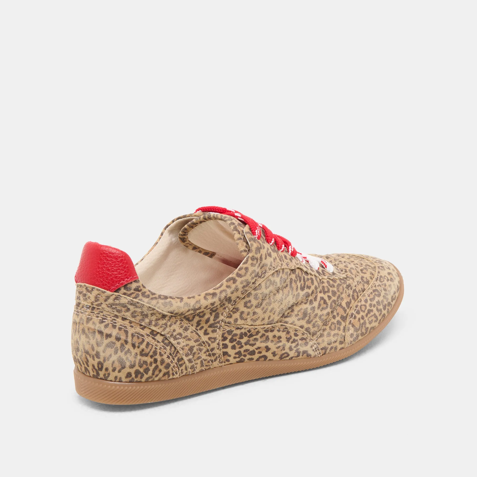 LAINI SNEAKERS BRAUN LEOPARDENPRINT WILDLEDER