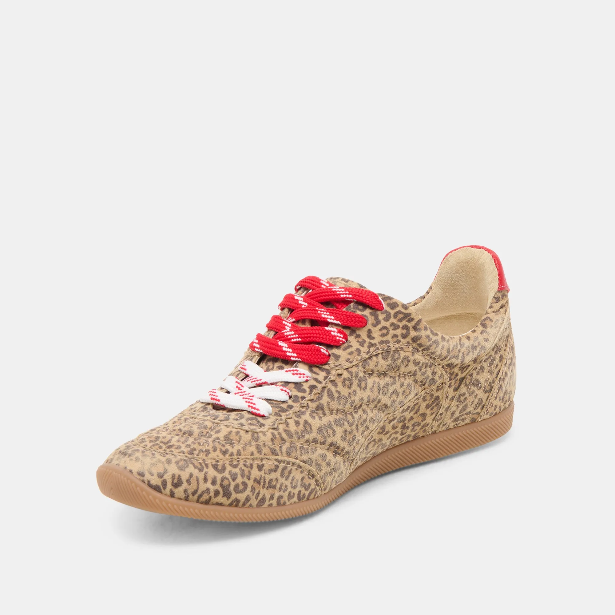 LAINI SNEAKERS BRAUN LEOPARDENPRINT WILDLEDER