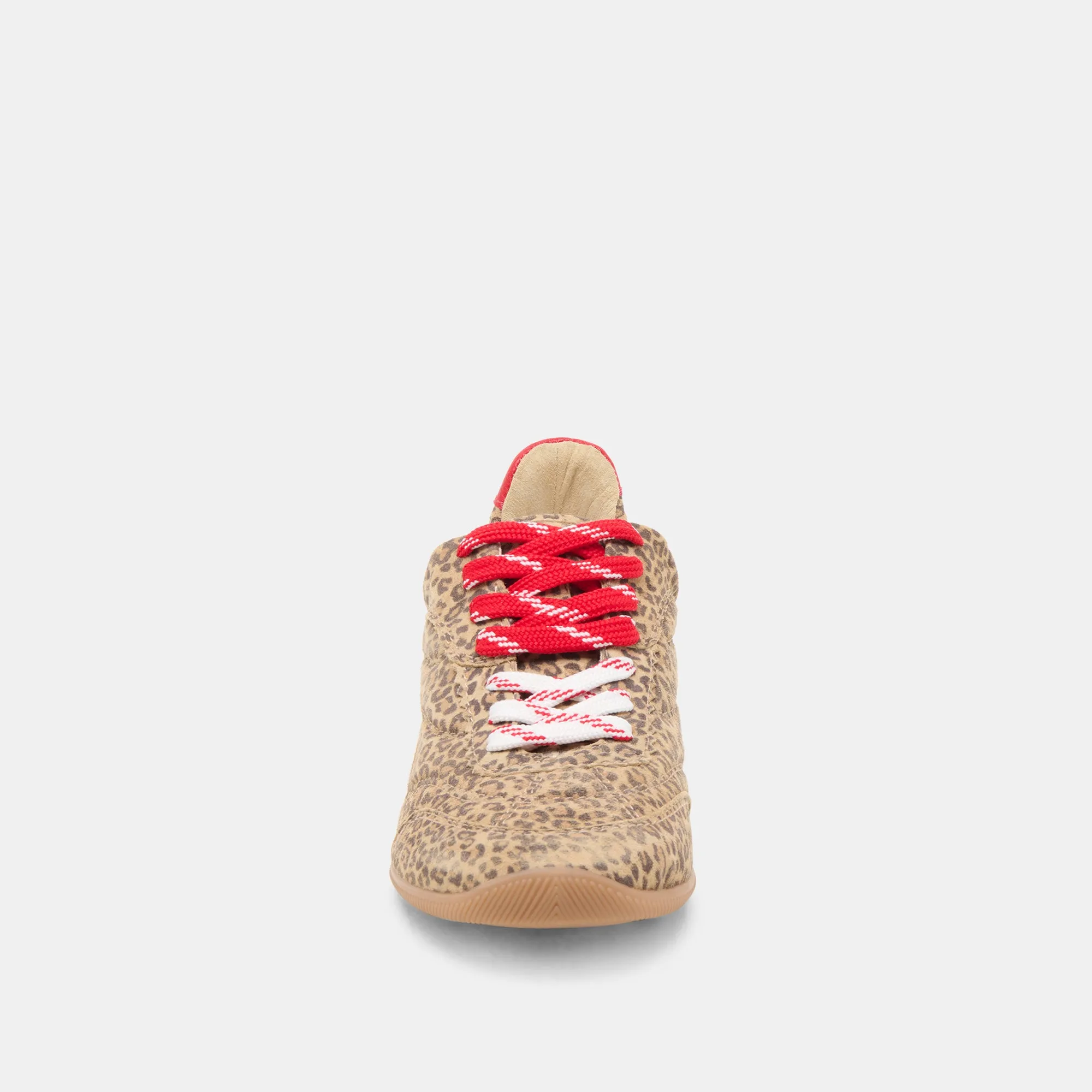 LAINI SNEAKERS BRAUN LEOPARDENPRINT WILDLEDER