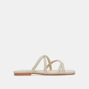 LANZA SANDALEN IN ELFENBEIN STELLA