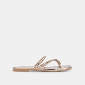 LEANNA SANDALEN DUNKELGOLD GESPRENGELT STELLA