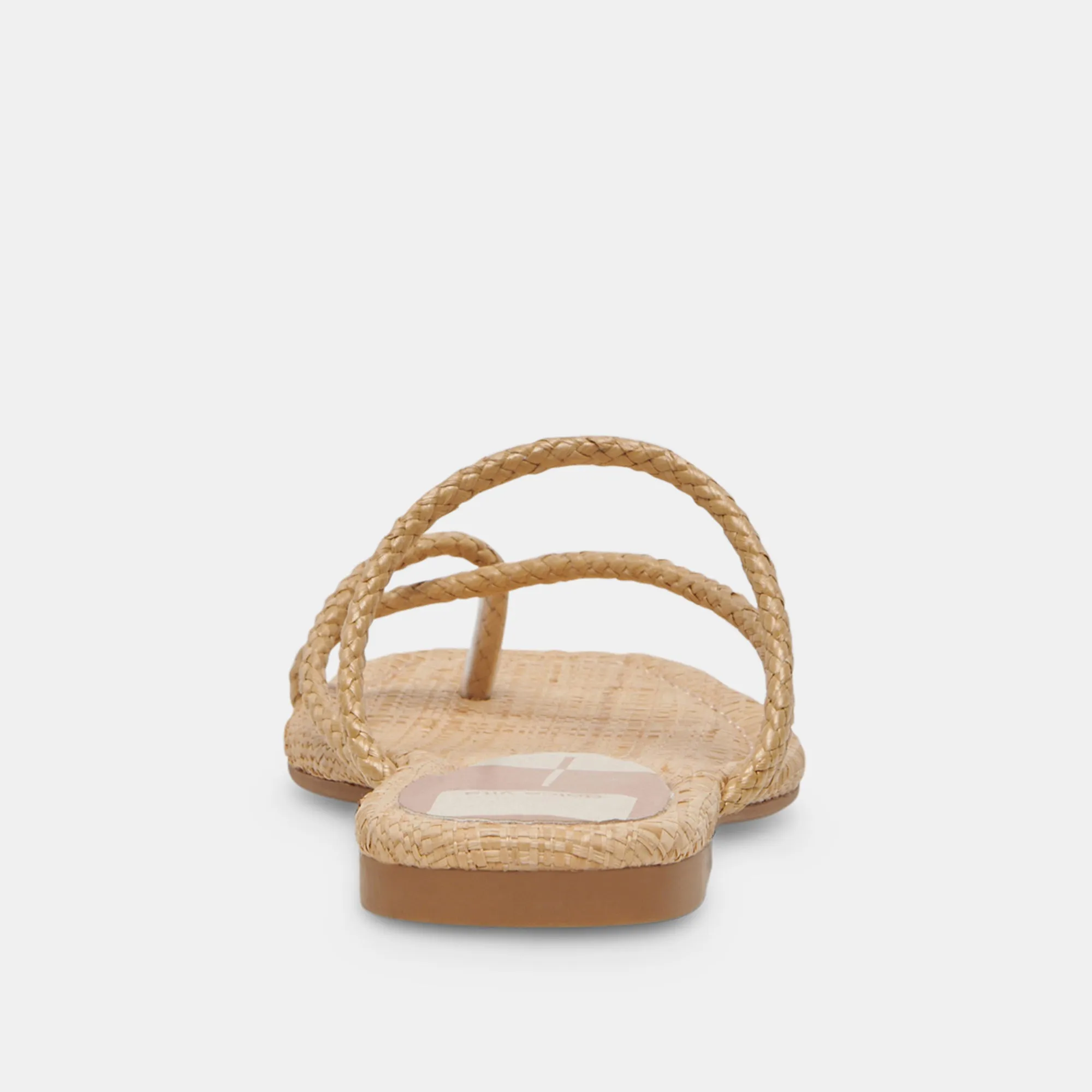 LEANNA SANDALETTEN LT NATUR RAFFIA