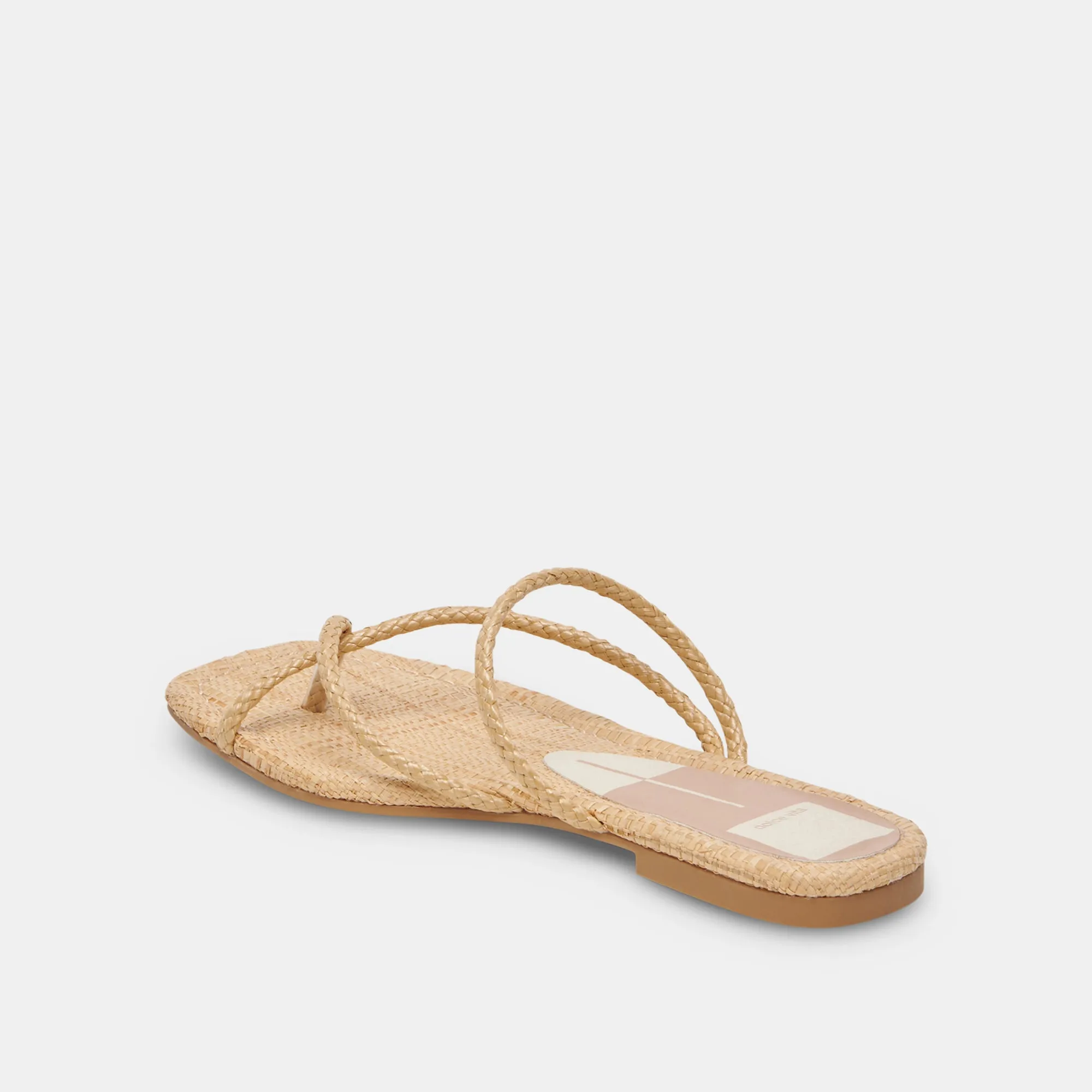 LEANNA SANDALETTEN LT NATUR RAFFIA