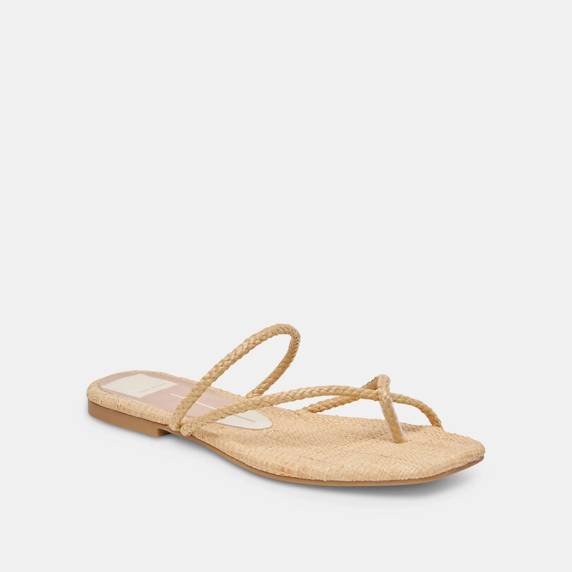 LEANNA SANDALETTEN LT NATUR RAFFIA