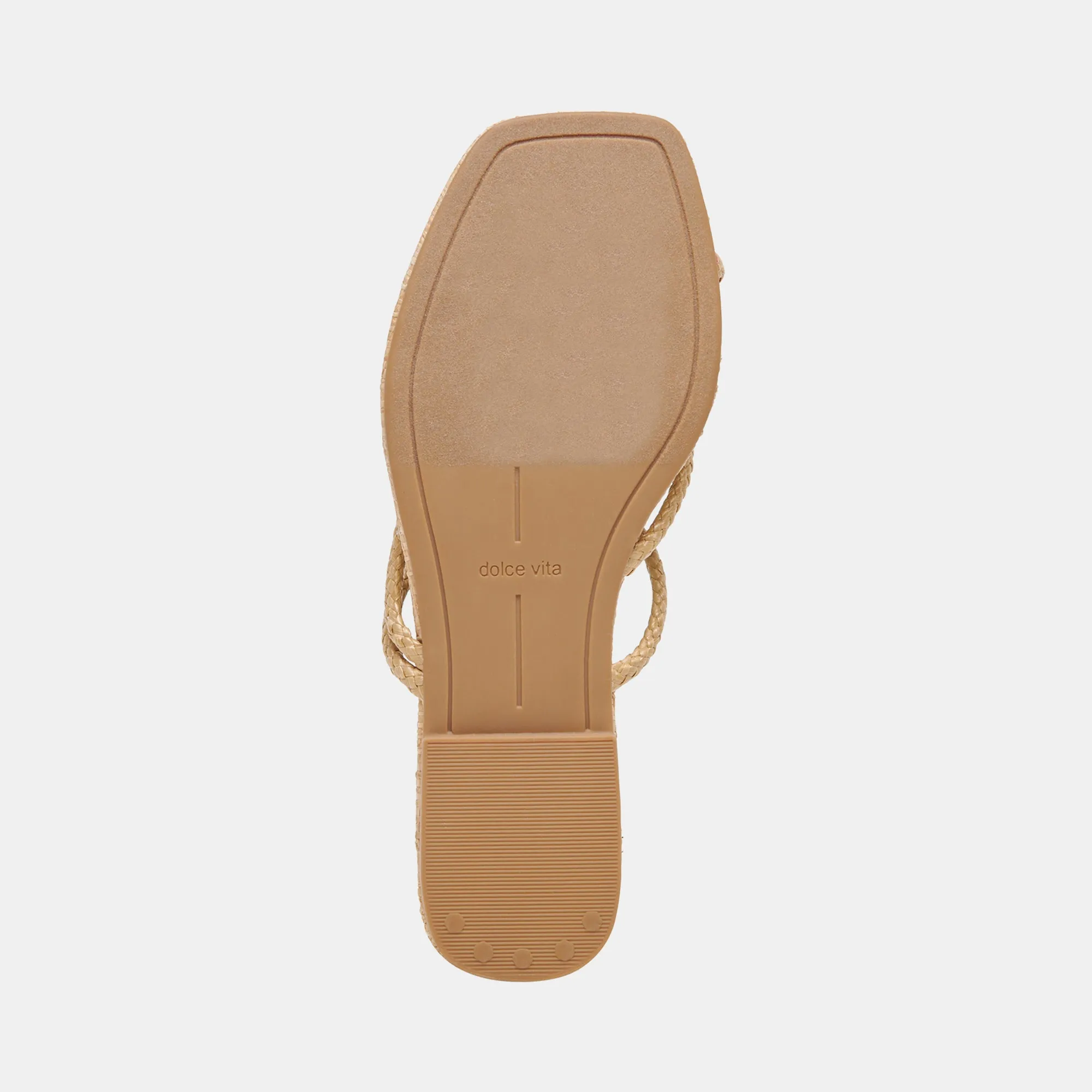 LEANNA SANDALETTEN LT NATUR RAFFIA