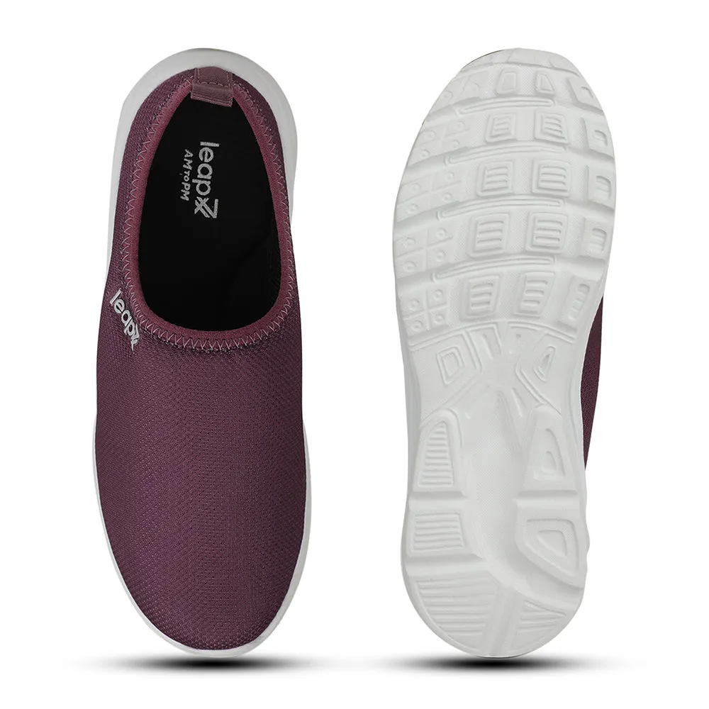 Leap7x Bequeme Violette Schnürsenkellose Schuhe Für Damen SILVES-2 Von Liberty