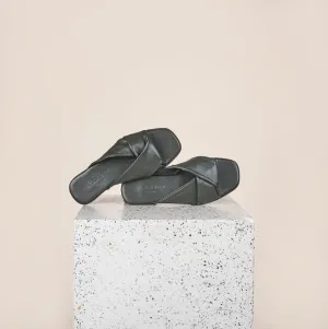Lecce - Nappa-Oliven Sandalen (2323)