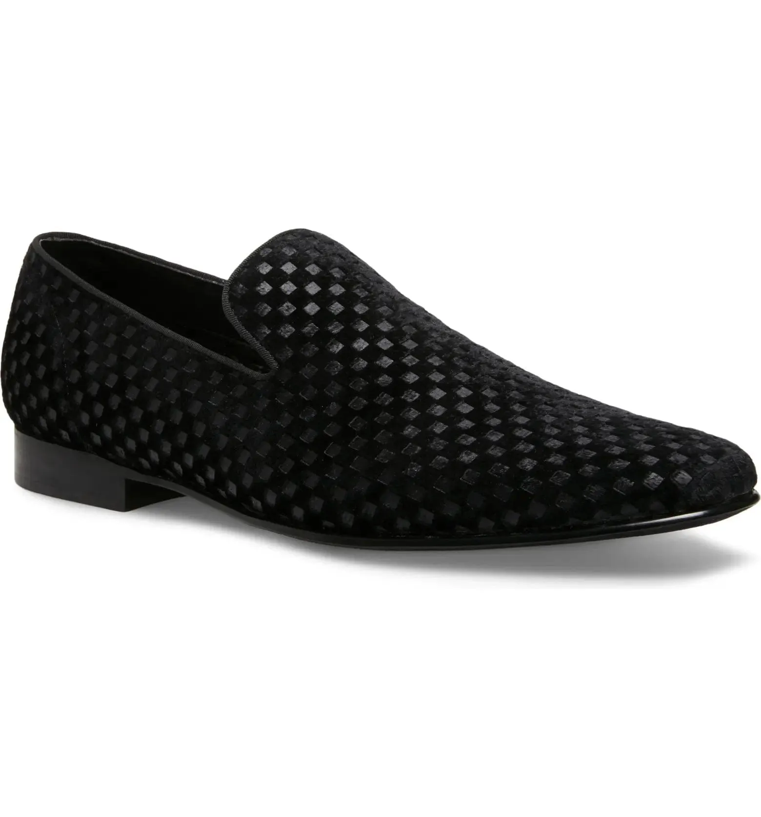 Gehobene Samt-Slip-On-Loafers