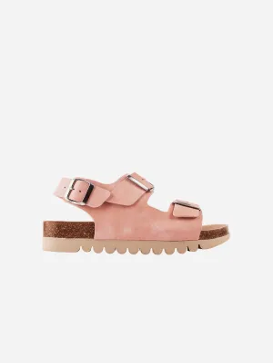 Lima Damen-Vegan-Fußbett-Sandalen | Rosa