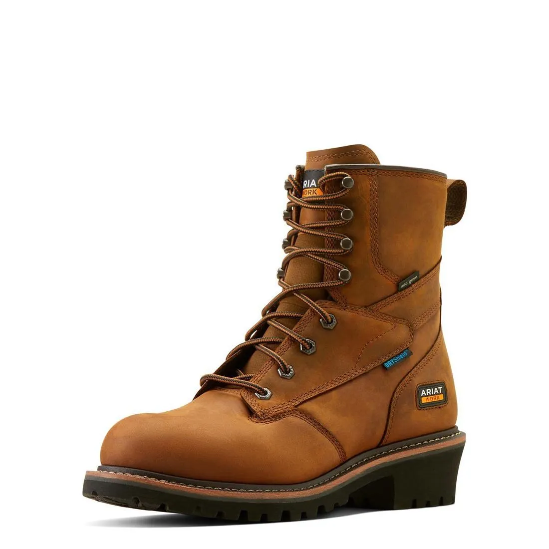 Logger Shock Shield Soft-Toe wasserdichter isolierter Stiefel Kupferbraun