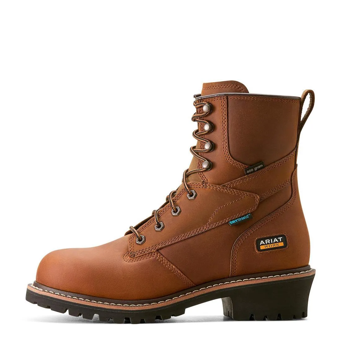 Logger Shock Shield Soft-Toe wasserdichter isolierter Stiefel Kupferbraun