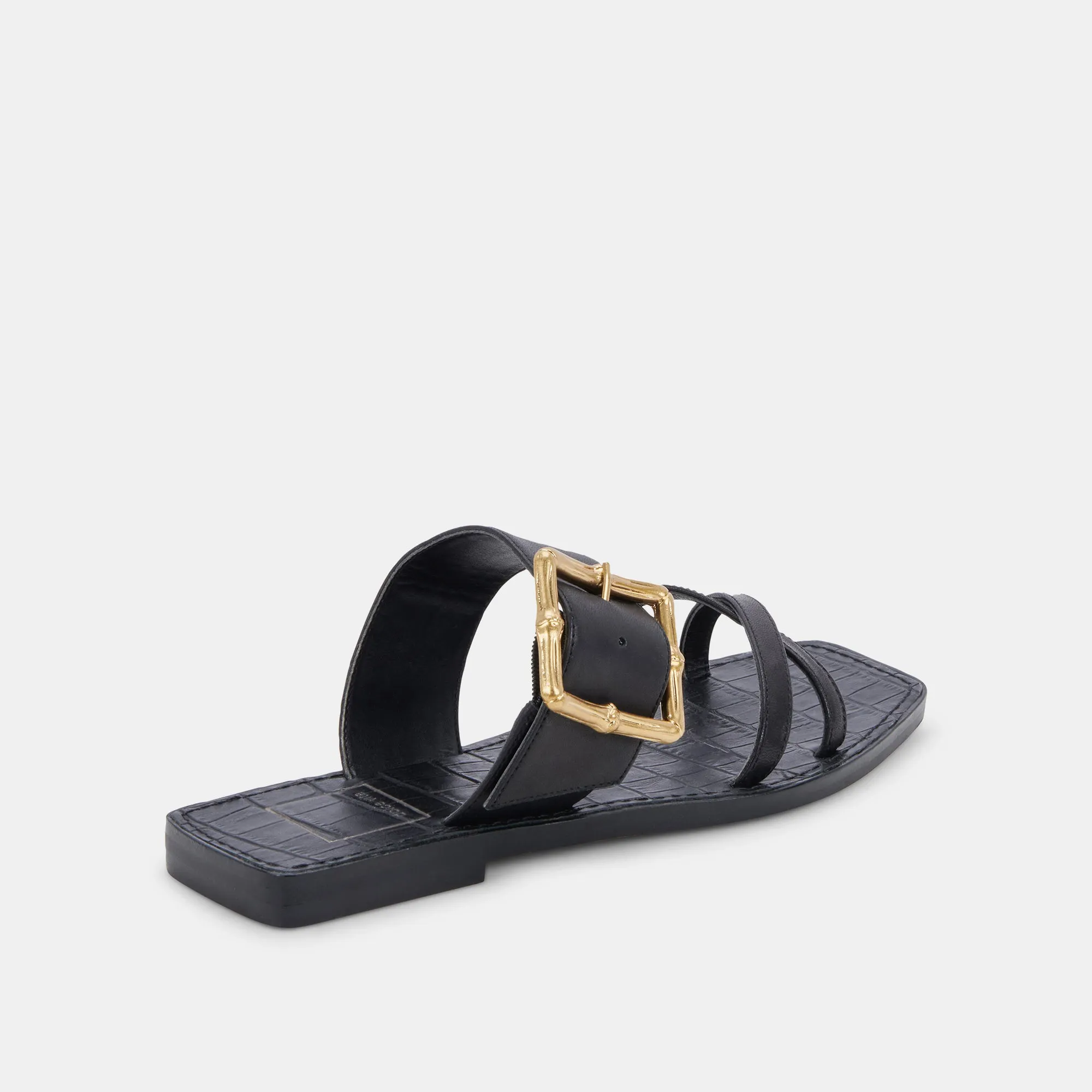 LOWYN SANDALETTEN AUS SCHWARZEM LEDER