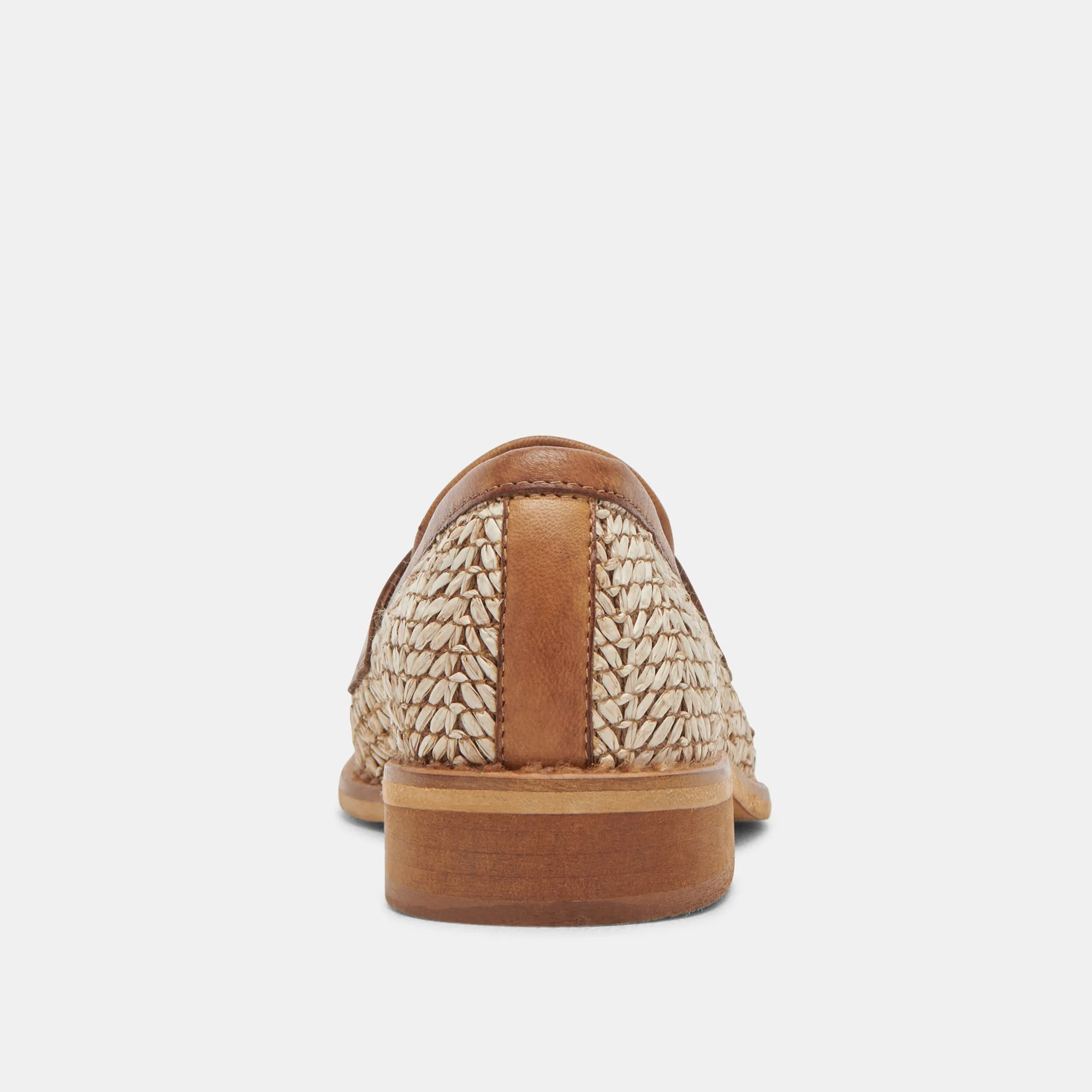 MARINA LOAFERS BRAUN MULTI RAFFIA