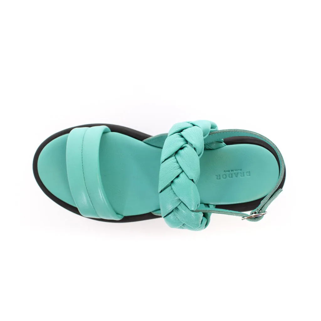 MARYLAND TÜRKISER SANDALEN