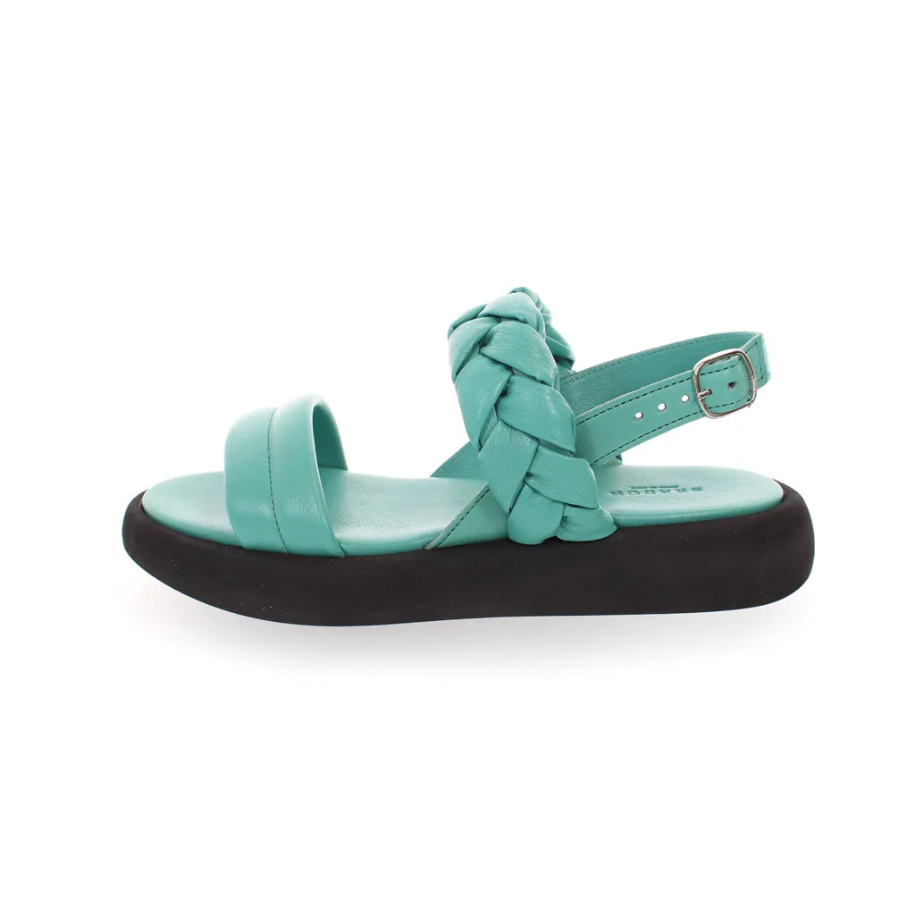 MARYLAND TÜRKISER SANDALEN
