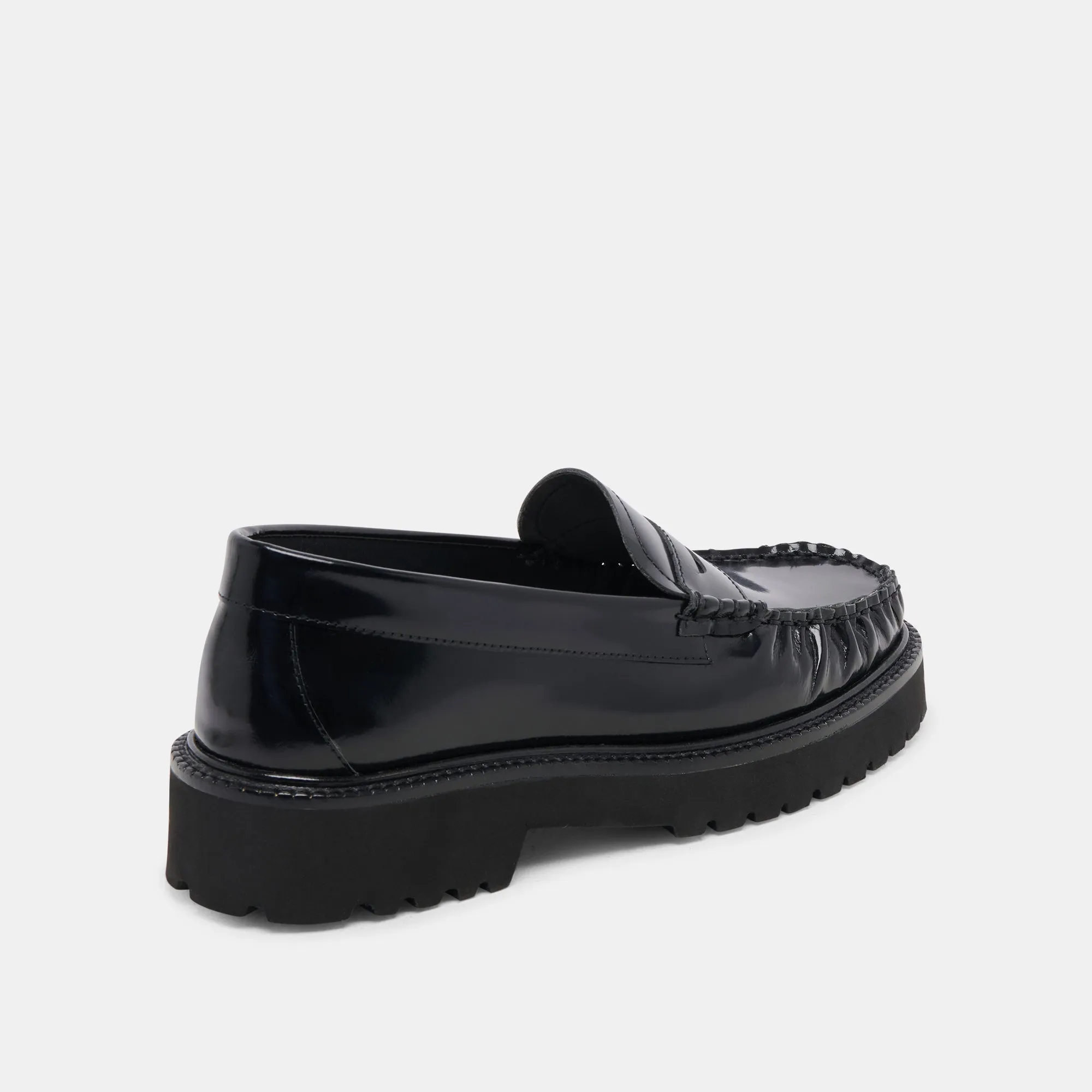 MAXWELL LOAFERS SCHWARZES LEDER