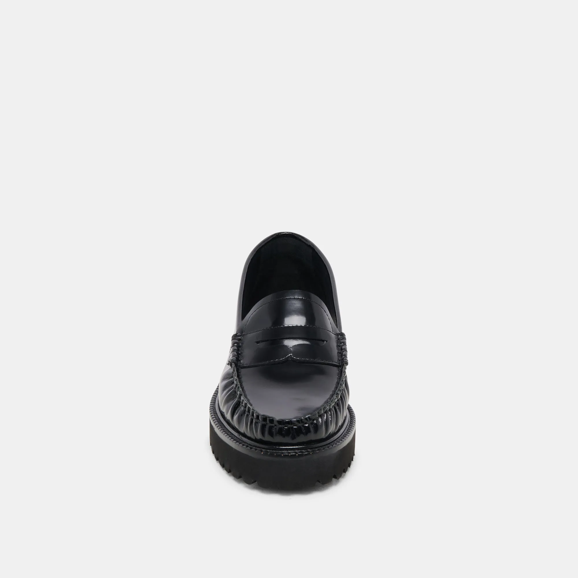 MAXWELL LOAFERS SCHWARZES LEDER