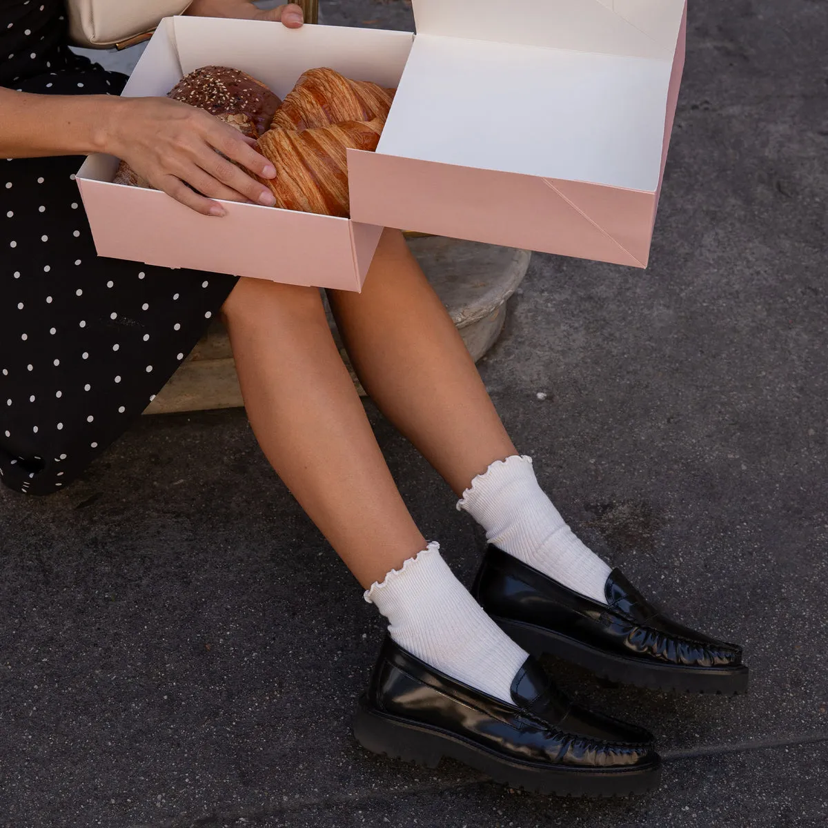 MAXWELL LOAFERS SCHWARZES LEDER