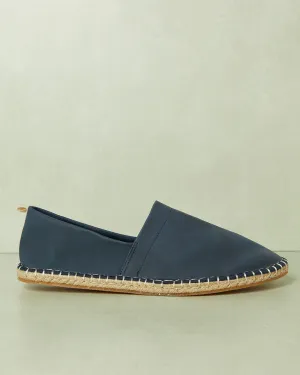 Herren Navy Einfache Schlupf-Sneaker