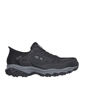 Herren Cankton Faison Schlupfschuh mit Stahlkappe Schwarz