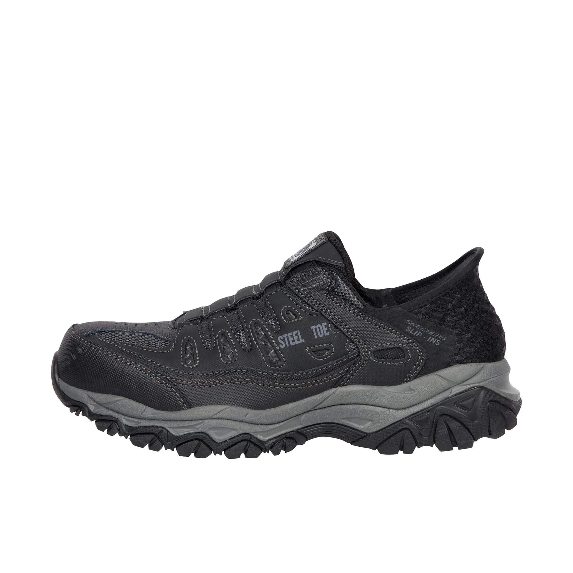 Herren Cankton Faison Schlupfschuh mit Stahlkappe Schwarz