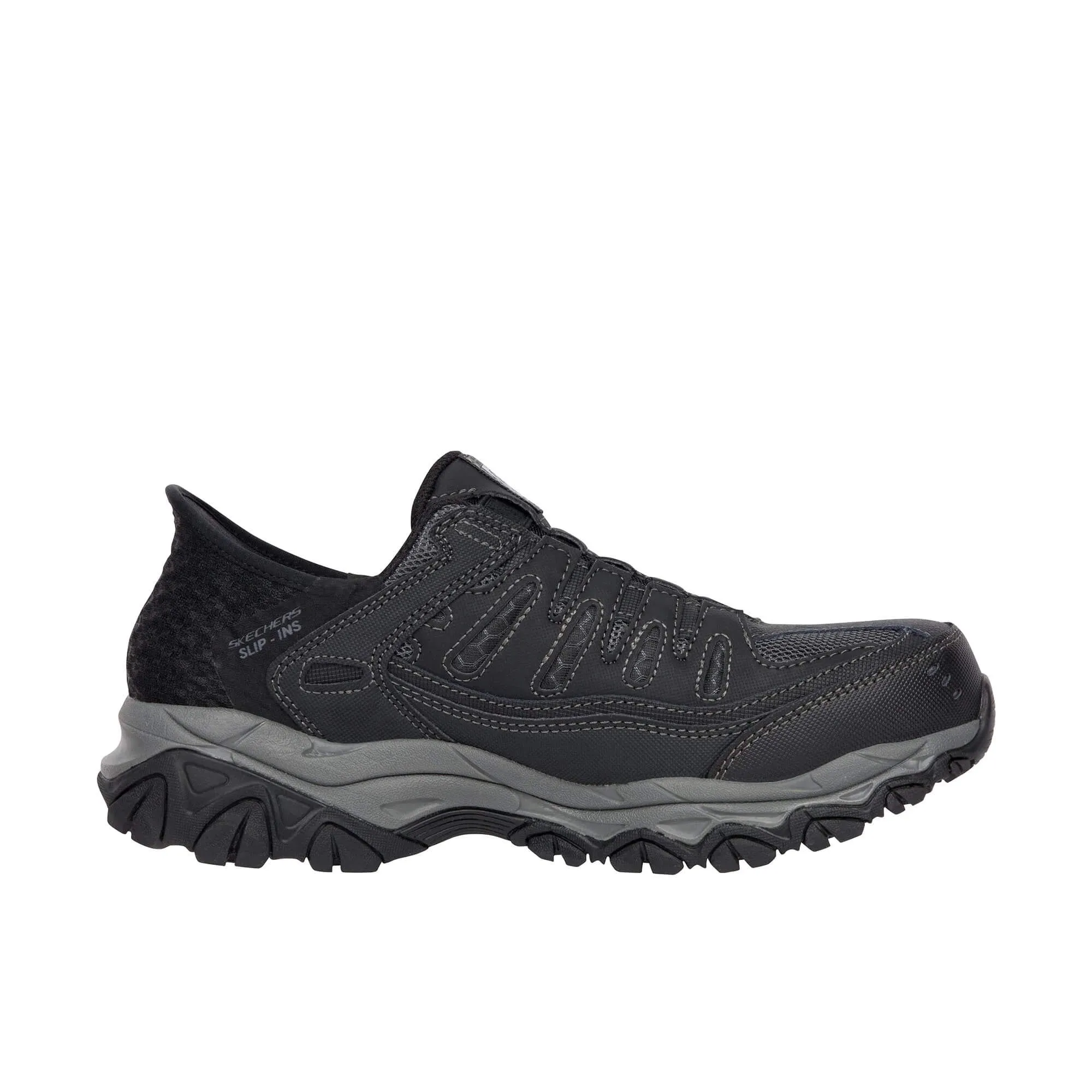 Herren Cankton Faison Schlupfschuh mit Stahlkappe Schwarz