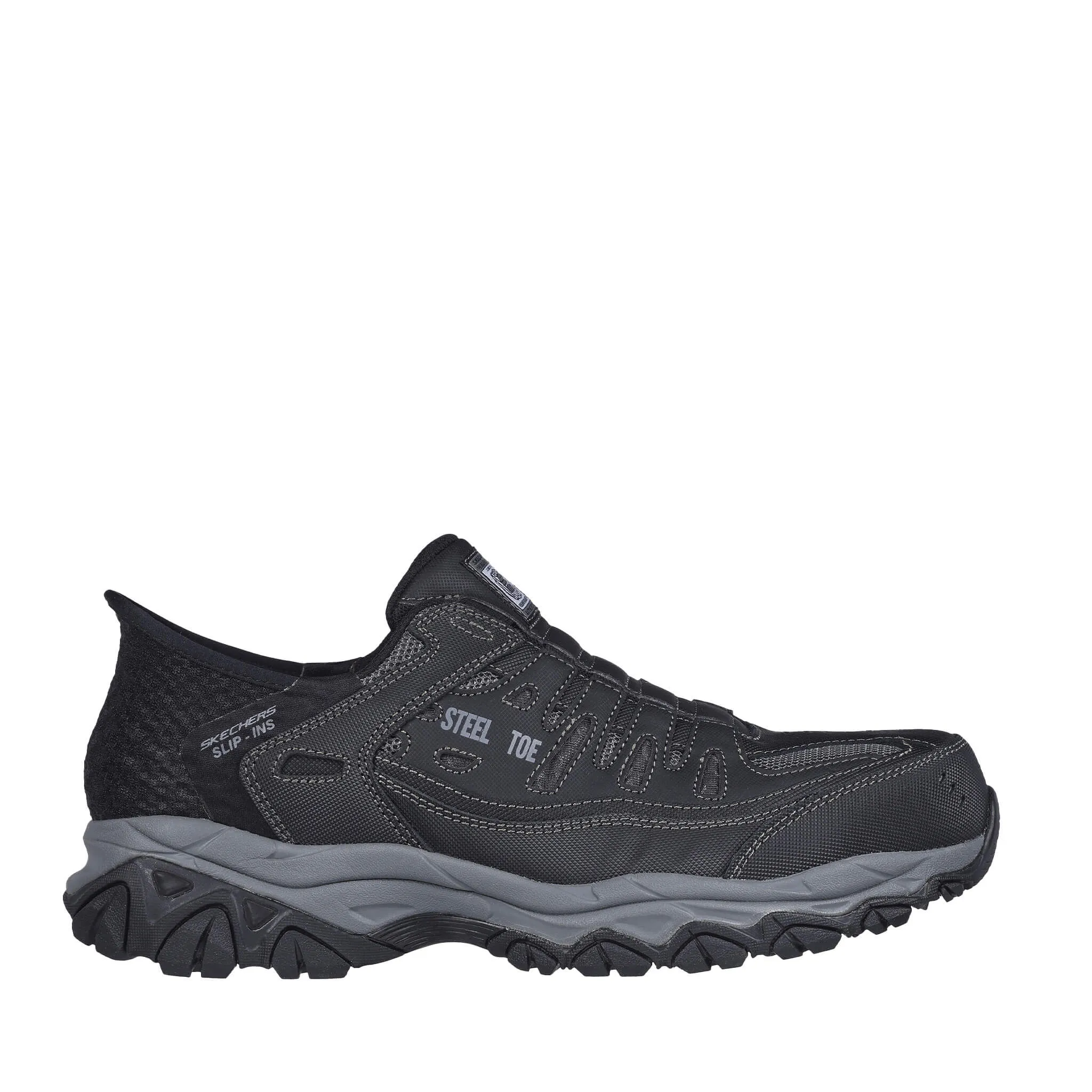 Herren Cankton Faison Schlupfschuh mit Stahlkappe Schwarz
