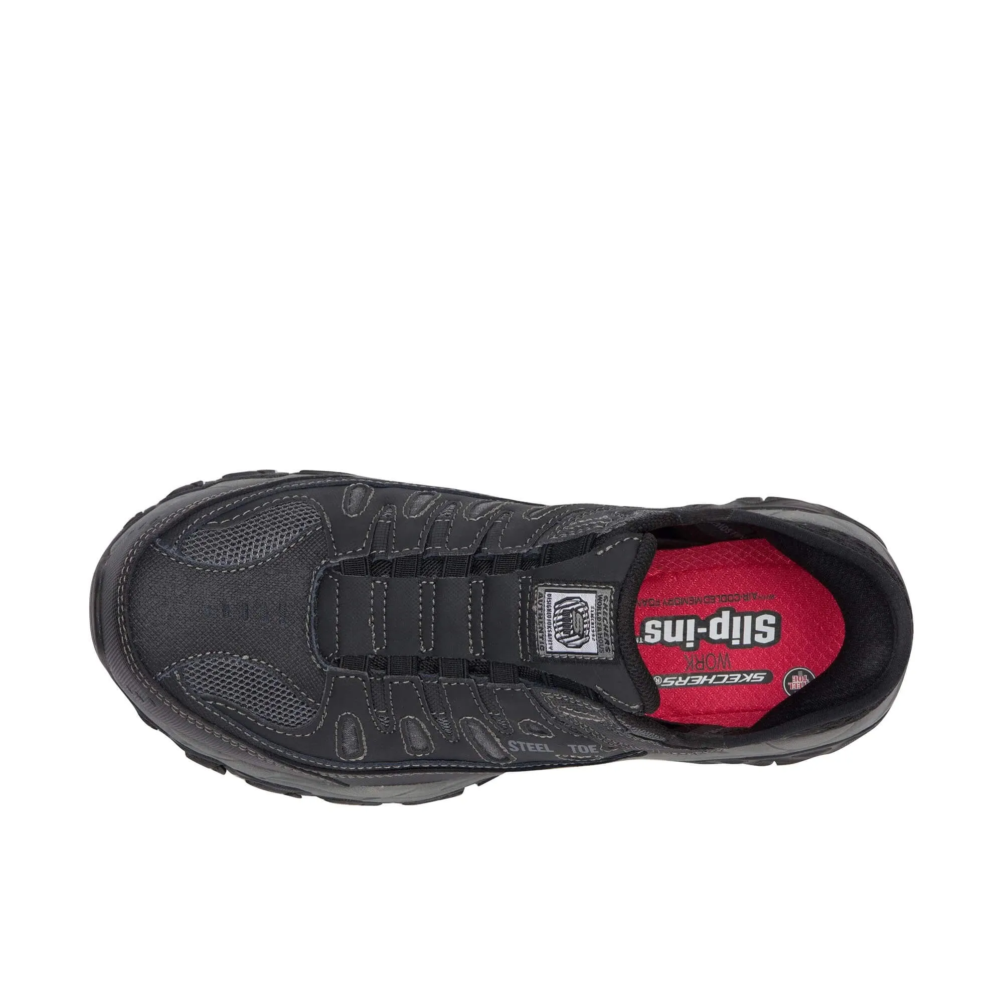 Herren Cankton Faison Schlupfschuh mit Stahlkappe Schwarz