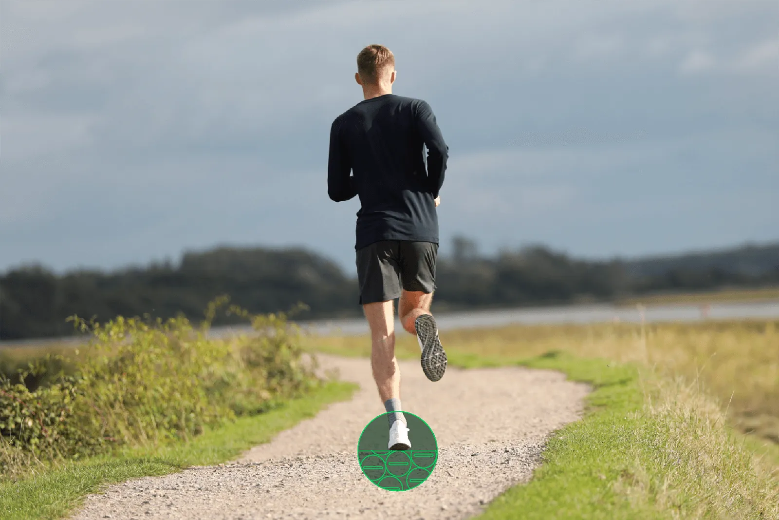 Herren Recharge Erdungs-Vegane Sneakers | Mondgrau