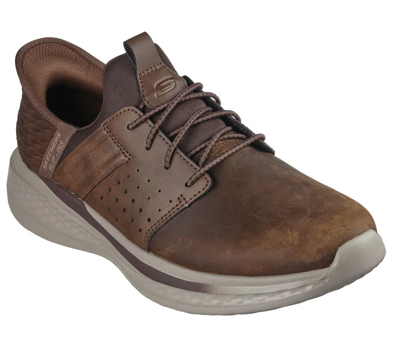 Herren Weite Passform Skechers 210828 Slip-ins RF Slade Zachary Turnschuhe
